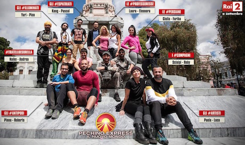 PECHINO EXPRESS 2015: ECCO I CONCORRENTI