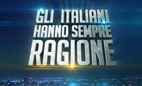GLI ITALIANI HANNO SEMPRE RAGIONE: FRIZZI INAUGURA IL SUO SHOW CON LE GOGGI, I D’ALESSIO, MATANO E D’AQUINO
