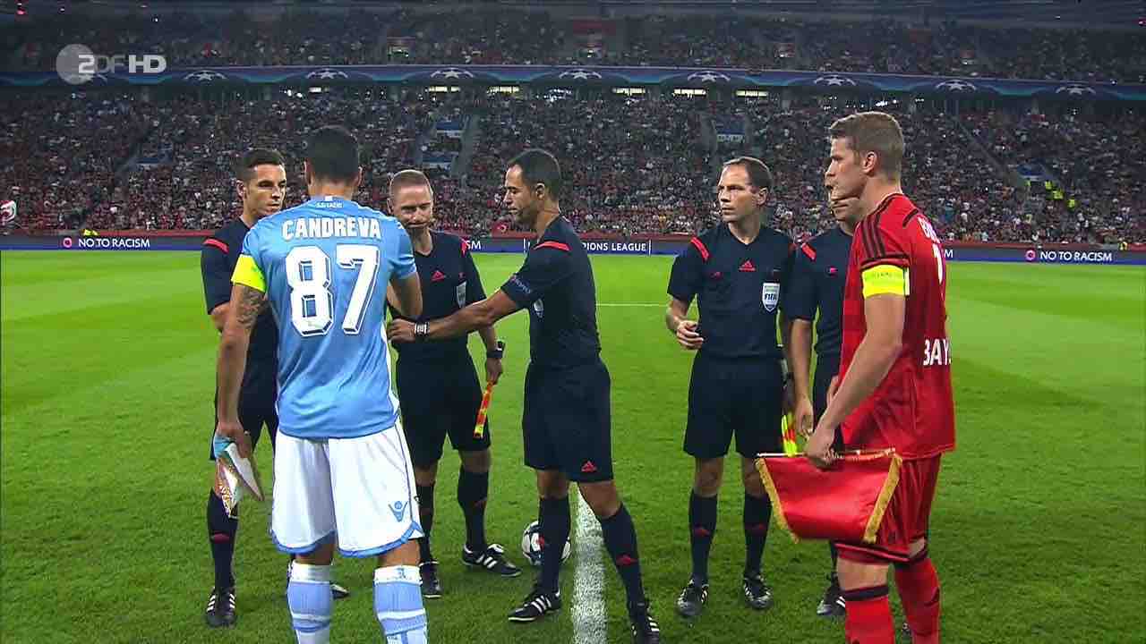 CHAMPIONS LEAGUE, BEFFA AI DANNI DI PREMIUM: SKY TRASMETTE IN CHIARO BAYER LEVERKUSEN-LAZIO