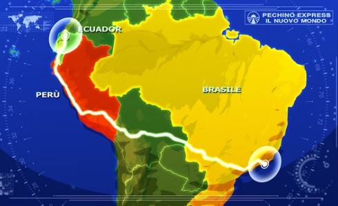 PECHINO EXPRESS 2015 PARTE E RADDOPPIA. ECCO LA ROTTA