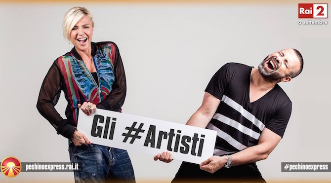 GLI ARTISTI DI PECHINO EXPRESS 2015: PAOLA BARALE E LUCA TOMMASSINI