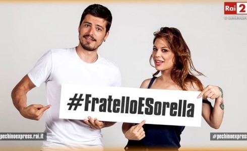FRATELLO E SORELLA DI PECHINO EXPRESS 2015: ANDREA FACHINETTI E NAIKE RIVELLI