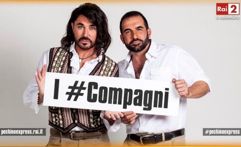 I COMPAGNI DI PECHINO EXPRESS 2015: SCIALPI E ROBERTO BLASI