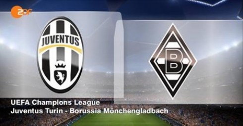CHAMPIONS LEAGUE 2015/2016: JUVENTUS-BORUSSIA M’GLADBACH IN DIRETTA TV SU ZDF (VISIBILE A TUTTI GLI ABBONATI SKY). MEDIASET ANCORA BEFFATA