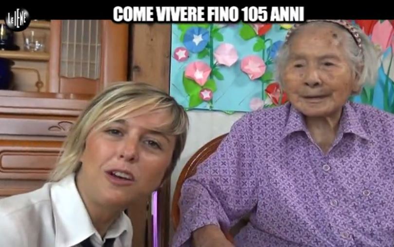 LE IENE ‘SVELANO’ IL SEGRETO DEGLI ULTRACENTENARI: MANGIARE SANO. MA SPUNTA IL PROMO DEL FAST FOOD