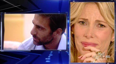 grande fratello 2015 marcuzzi piange ascolti tv