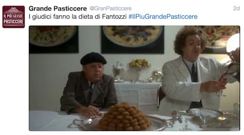 LA SFIDA SOCIAL PIU’ DOLCE: IL PIU’ GRANDE PASTICCERE VS BAKE OFF