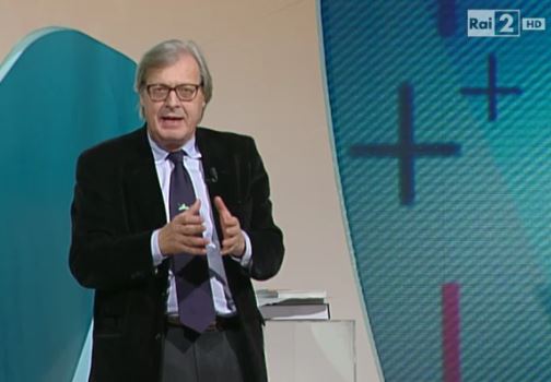 VIRUS, SGARBI BACCHETTA CROZZA SUL NATALE: “STUDIA!”