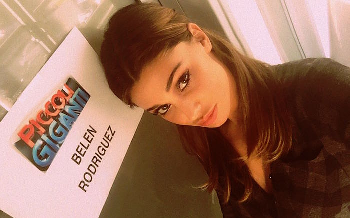 PICCOLI GIGANTI: BELEN RODRIGUEZ COMINCIA LA SUA AVVENTURA