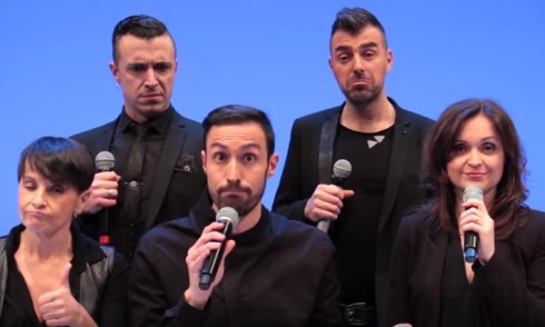 EVOLUTION OF SANREMO: GLI OBLIVION CANTANO IN 5 MINUTI TUTTE LE CANZONI VINCITRICI DEL FESTIVAL (VIDEO)