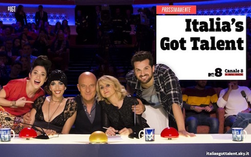 ITALIA’S GOT TALENT 2016: DA MARZO IN CHIARO SU MTV8