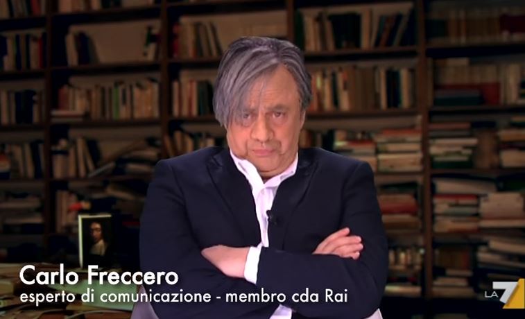 MAURIZIO CROZZA IMITA FRECCERO: “VOGLIO DIRE UNA COSA FORTE…” (VIDEO)