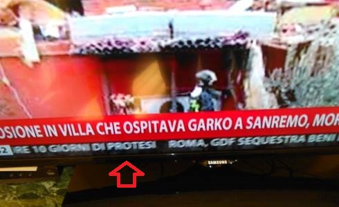 ESPLOSIONE A SANREMO, GAFFE DI SKYTG24: PER GABRIEL GARKO “10 GIORNI DI PROTESI”