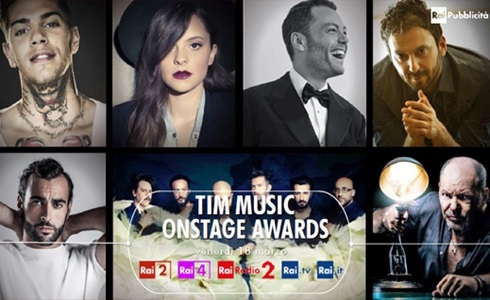 TIM MUSIC ONSTAGE AWARDS: LA MUSICA BATTE SUL 2 CON NICOLA SAVINO E MALIKA AYANE