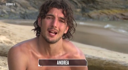 ISOLA 2016, GIORNO 6: ANDREA PRETI IL DESNUDO DISPERATO (PER MATTEO E GRACIA) E FURIOSO (CON PAOLA E PATRICIA)
