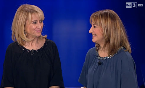 CHE TEMPO CHE FA: LUCIANA LITTIZZETTO PORTA LA SUA SOSIA IN STUDIO E SMENTISCE BRIATORE