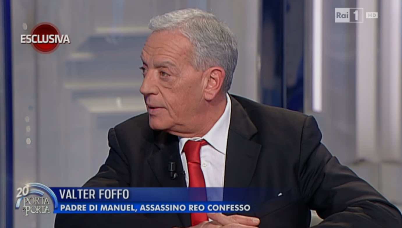 OMICIDIO VARANI, IL PADRE DELL’ASSASSINO A PORTA A PORTA. CRITICHE A VESPA, MA LO SCANDALO NON E’ IL SUO SCOOP