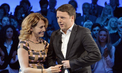 RENZI SUPERSTAR: PER LUI OGNI GIORNO 84 MINUTI DI TELEVISIONE (PIU’ DI BERLUSCONI). LO BATTE SOLTANTO BARBARA D’URSO