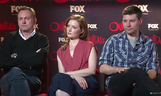 OUTCAST: INTERVISTA A PATRICK FUGIT, PHILIP GLENISTER E WRENN SCHIMDT (VIDEO)