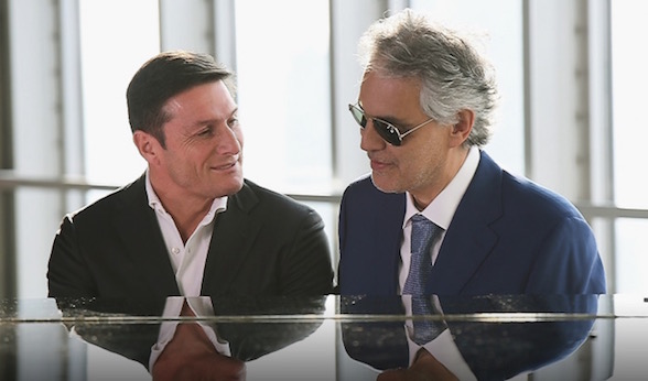 BOCELLI AND ZANETTI NIGHT: TANTI OSPITI STASERA SU CANALE 5 PER L’EVENTO BENEFICO