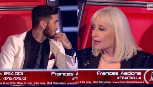 THE VOICE 2016, EMIS KILLA A RAFFAELLA CARRA’: “VUOI PROVARE A LIMONARE?”