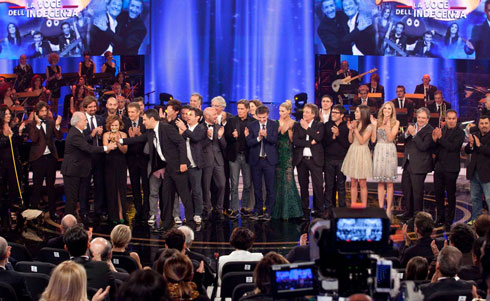 PREMIO TV 2016 ECCO LE NOMINATION. GIALLO SULLA MESSA IN ONDA DEL GALA