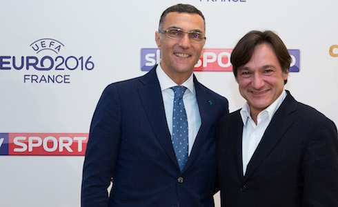 ASCOLTI SKY | GIOVEDI 16 GIUGNO 2016. NEL POMERIGGIO INGHILTERRA-GALLES AL 5.12%