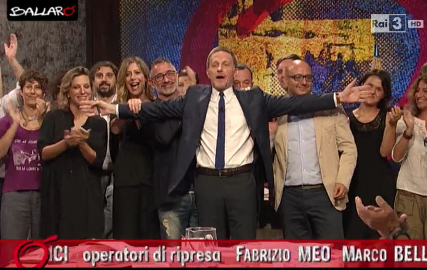 BALLARÒ, L’ADDIO DI MASSIMO GIANNINI: “ANCHE NOI SIAMO STATI ROTTAMATI”.