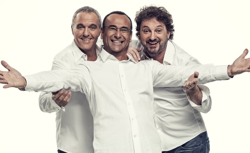 BOOM! PANARIELLO E PIERACCIONI VERSO LA GIURIA DI TALE E QUALE SHOW 2016 CON LORETTA GOGGI