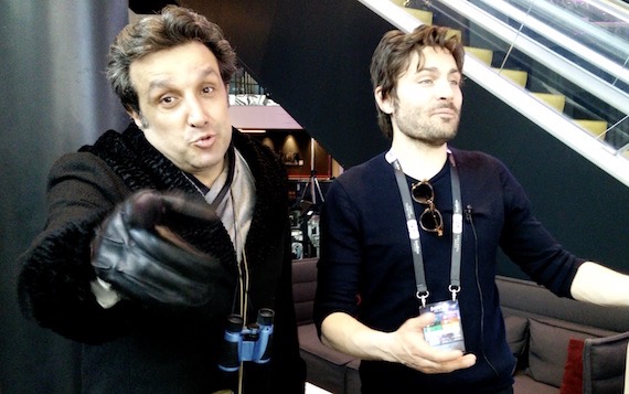 Flavio Insinna e Federico Russo