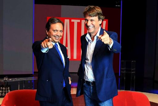 MATRIX SI SDOPPIA CON NICOLA PORRO E PIERO CHIAMBRETTI. GIANLUCA VACCHI PRIMO OSPITE