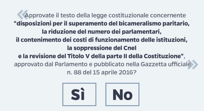 REFERENDUM COSTITUZIONALE, PAR CONDICIO IN RAI: ECCO IL REGOLAMENTO