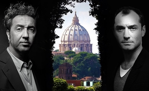 PROGRAMMI TV DI STASERA, DOMENICA 9 OTTOBRE 2016. A CHE TEMPO CHE FA PAOLO SORRENTINO, JUDE LAW, E SILVIO ORLANDO