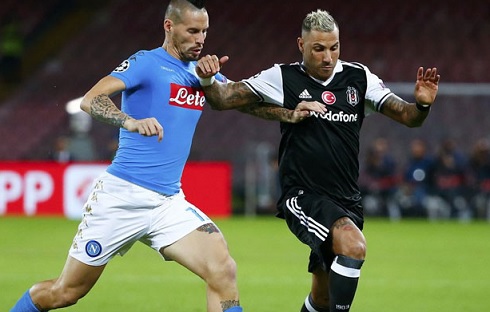 CHAMPIONS LEAGUE 2016/17: BESIKTAS-NAPOLI ALLE 18.45 SU PREMIUM. IN SERATA CITY-BARCA SU CANALE5