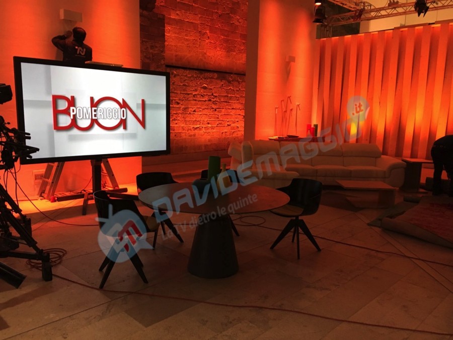 BUON POMERIGGIO: MICHELE CUCUZZA TORNA IN TV SU TELENORBA (MA IL PROGRAMMA E’ VISIBILE IN TUTTA ITALIA AL 510 DI SKY). ECCO LO STUDIO IN ESCLUSIVA