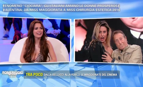 POMERIGGIO CINQUE FUORI DI SE(N)NO: KARINA CASCELLA CONTRO GIULIA DE LELLIS, ALVARO VITALI PALPA IL SENO DELLA MOGLIE