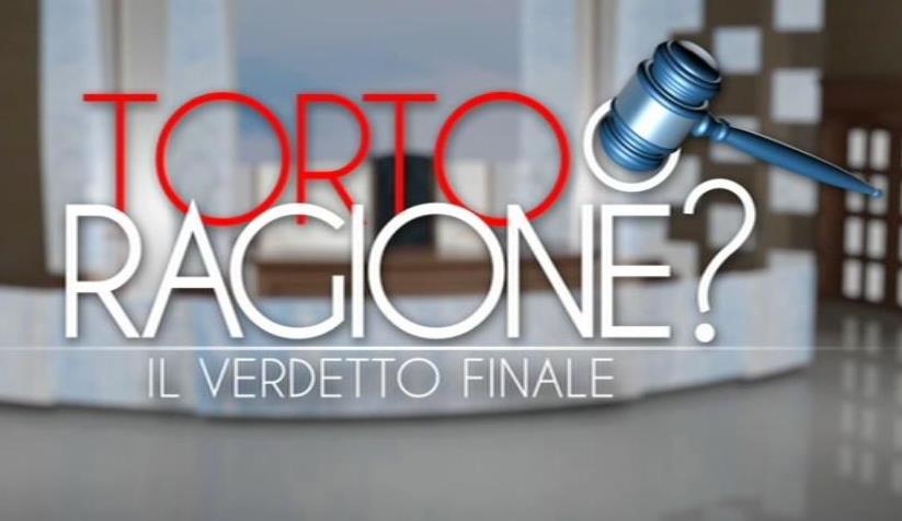 TORTO O RAGIONE? ANTICIPATO ALLE 14.35: MANOVRE INUTILI NEL POMERIGGIO DI RAI 1