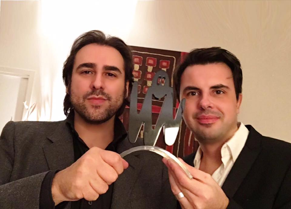Davide Maggio - Mattia Buonocore - Premio Miglior Sito TV MIA 2016