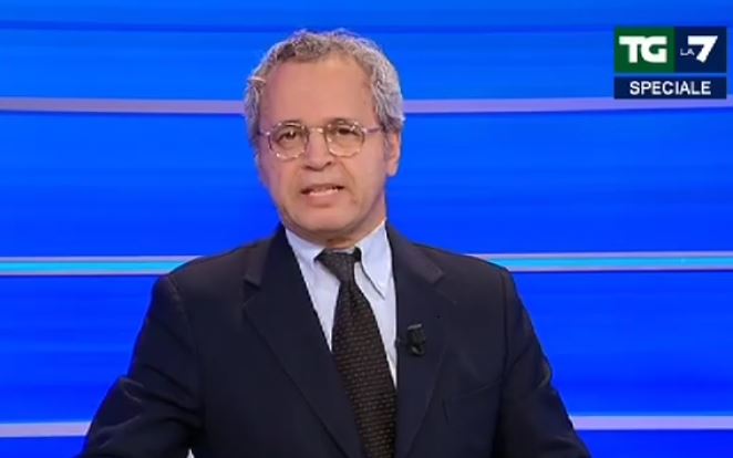 LA7, MENTANA CONTRO IL ‘BOICOTTAGGIO’ DEL M5S: “QUESTA E’ UNA BAMBINATA (…) PROTESTA DEL TUTTO FUORI LUOGO FATTA DA ROCCO CASALINO” (VIDEO)