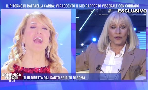 Raffaella Carrà Domenica Live