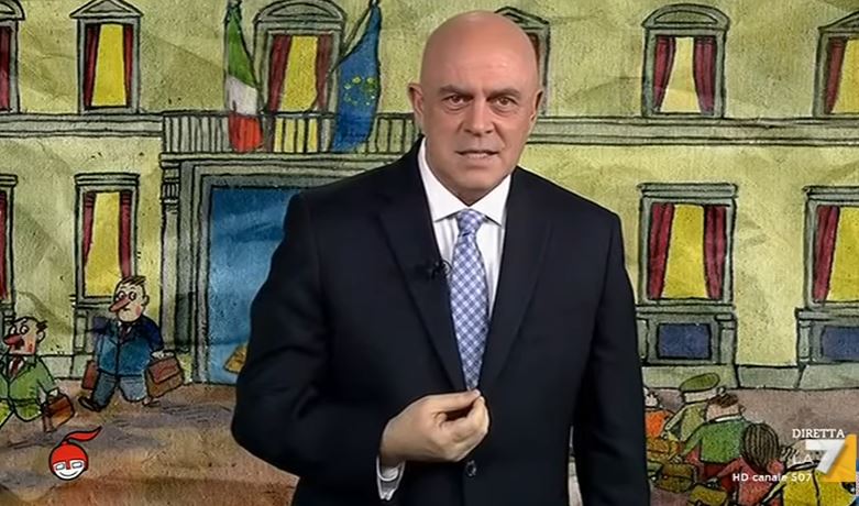 DIMARTEDÌ: MAURIZIO CROZZA NON C’È. “CONCLUSO IL RAPPORTO CON LA7”