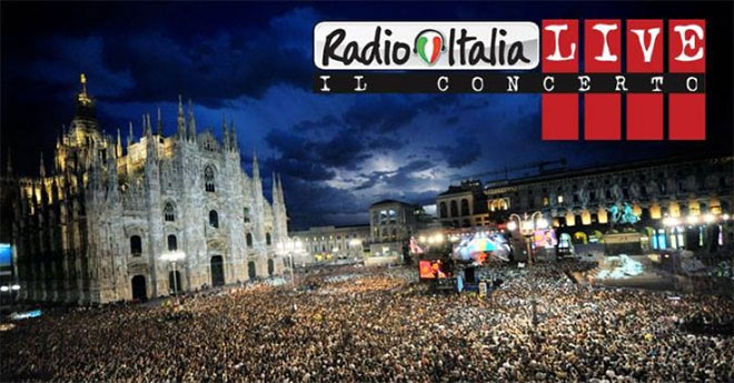 RADIO ITALIA LIVE APPRODA SU REAL TIME: 10 CONCERTI CON I BIG DELLA MUSICA E IL CONCERTONE DI PIAZZA DUOMO SUL CANALE 31