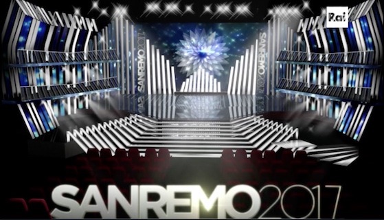 FESTIVAL DI SANREMO 2017: LA SCENOGRAFIA – FOTO