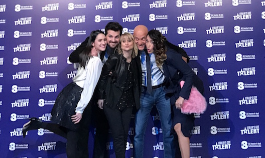 Italia’s Got Talent 2017: Golden Buzzer per Lodovica Comello. Ospiti Fabio Fazio e Beppe Fiorello