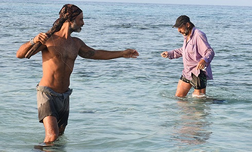 Isola dei Famosi 2017, giorno 22 | Ceccherini attacca Moreno per averlo nominato: “Hai capito che mer*a. Lo sapevamo che eri un traditore”