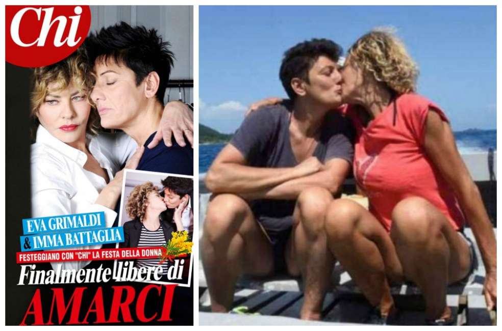 Il naturalissimo coming out di Eva e Imma all’Isola con tanto di copertina pre-programmata di Chi