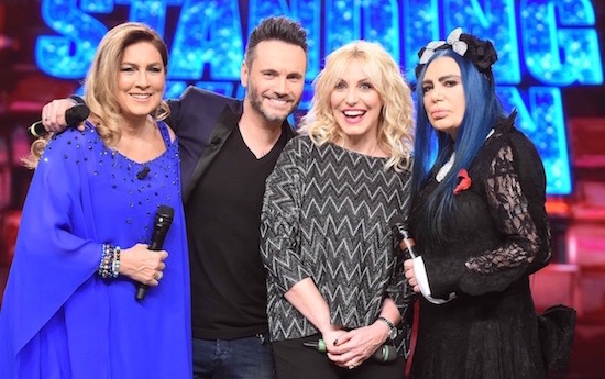 STANDING OVATION_Romina_Nek_Clerici_Bertè standing ovation ascolti tv 17 marzo 2017