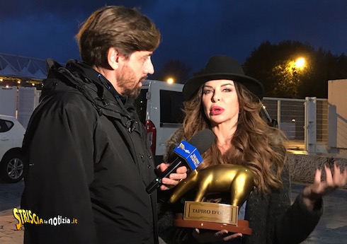 Tapiro ad Alba Parietti per lo scontro con Selvaggia Lucarelli a Ballando con le Stelle