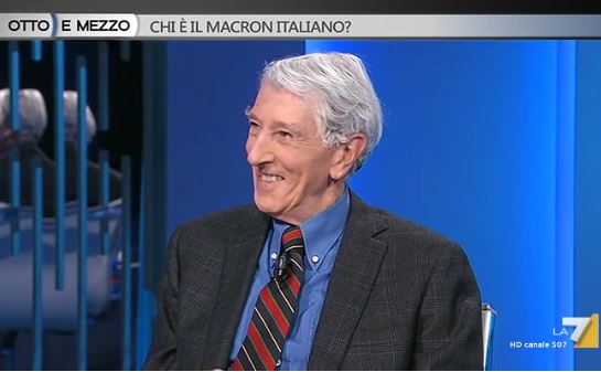 Otto e mezzo, gaffe di Corrado Augias: «La moglie di Macron? C’è speranza per tutte»