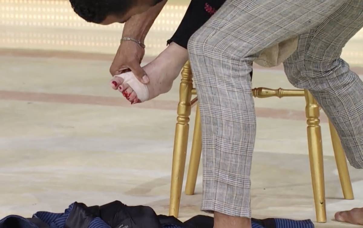 Ballando con le Stelle 2017: Giuliana De Sio rientra clamorosamente in gara e si taglia un piede in pista